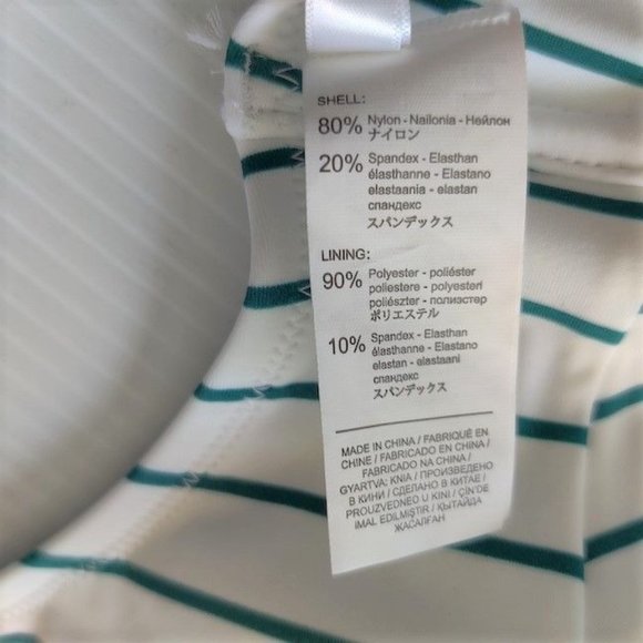 Cupshe Striped Swimsuit Top - Picture 4 of 4